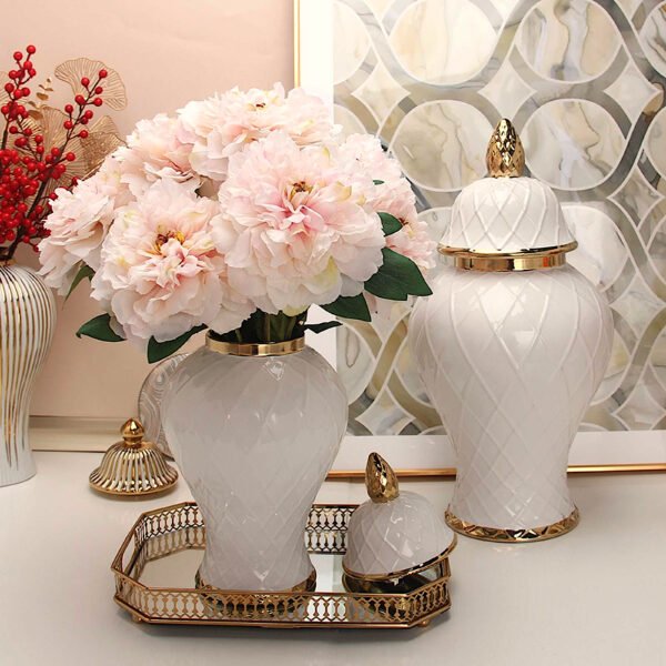 LAXAROSS™ Aureate Grana Vase