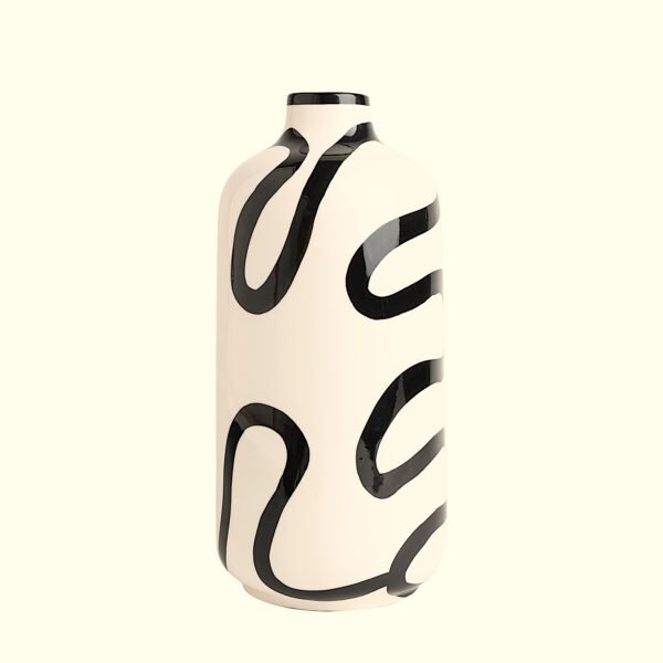 LAXAROSS™ Noir Élan Ceramic Vase - Image 3