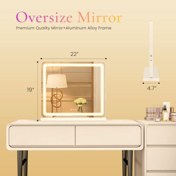 ZANVAX™ Élysian Radiance Smart Mirror - Image 2