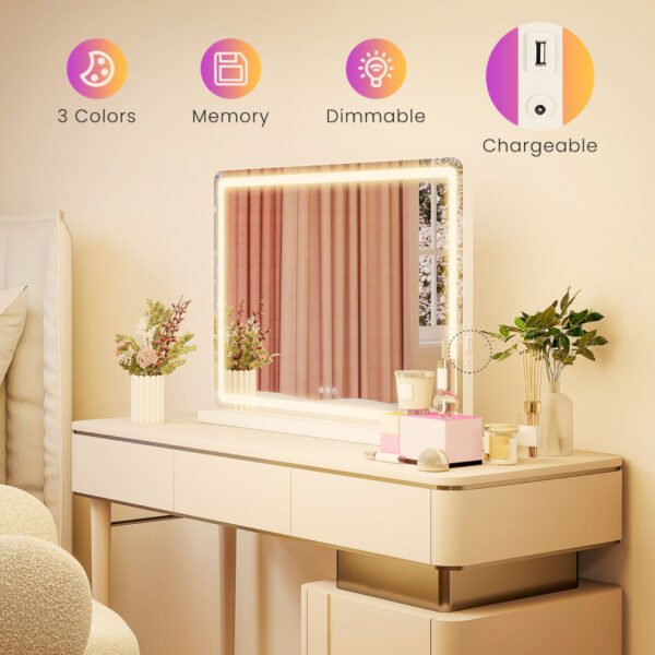 ZANVAX™ Élysian Radiance Smart Mirror - Image 3